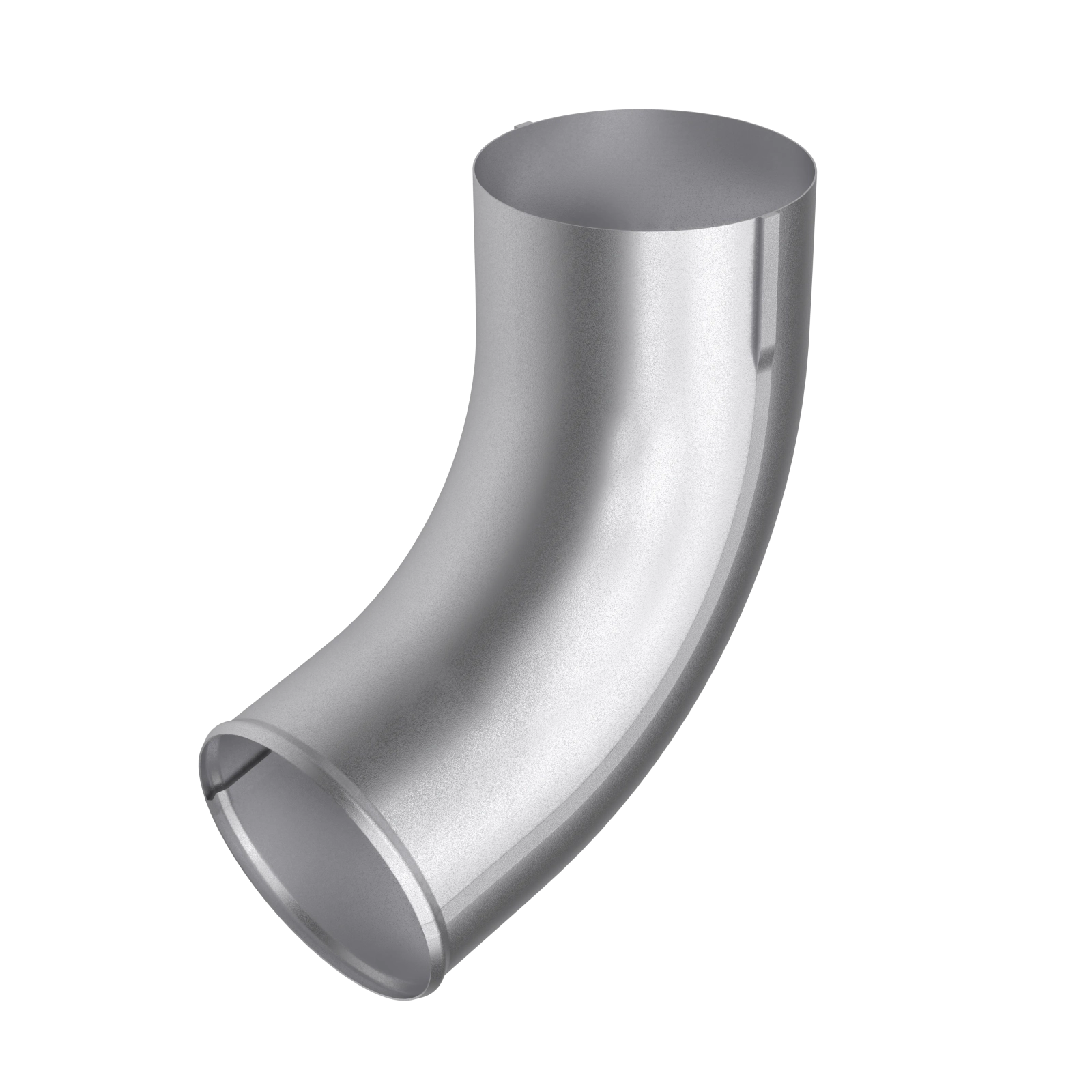 BRYZA STAL Výtokové koleno svodu 100 mm pozink