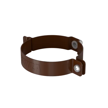 BRYZA STAL Objímka svodové roury 100 mm hnědá