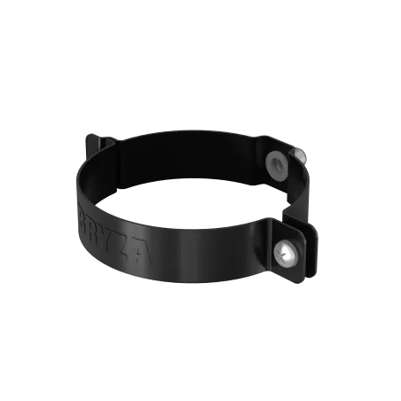 BRYZA STAL Upínací krúžok na potrubie 100 mm čierny