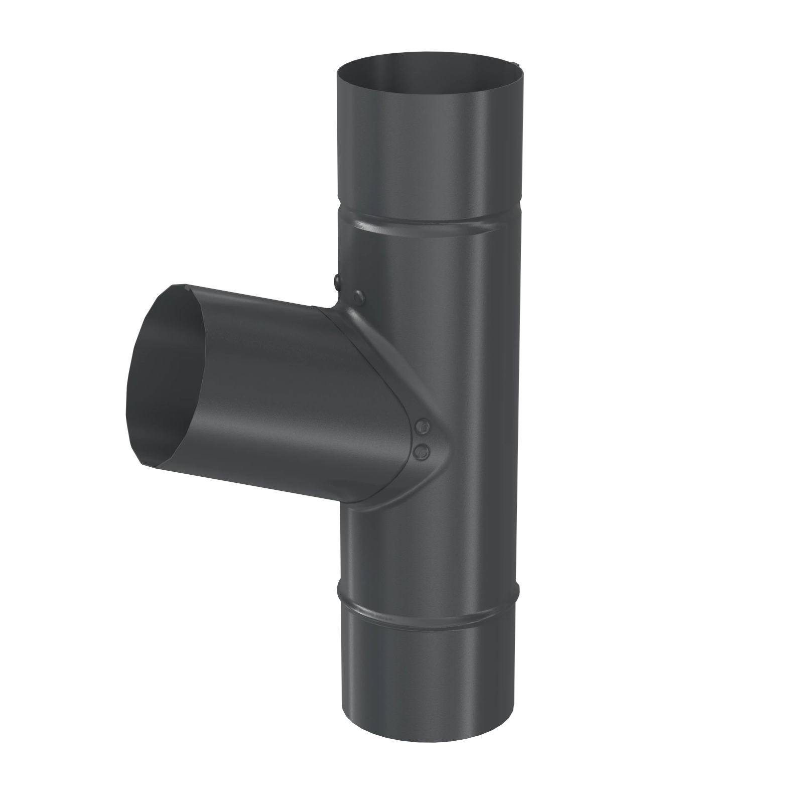 BRYZA STEEL T-pipe 100/100/100 mm grafit