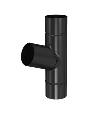 BRYZA STAL Odbočka svodu 100 mm černá