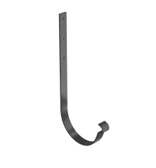 BRYZA STAL Kovový držiak žľabu rovný 150 mm grafitový