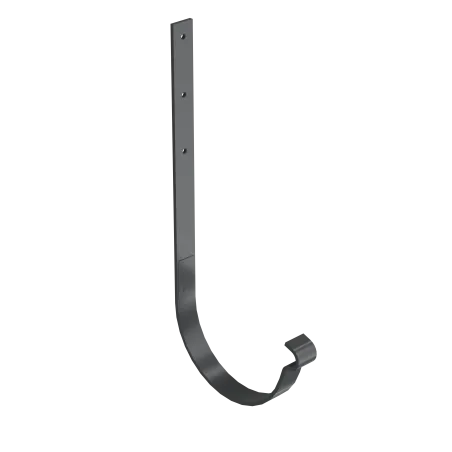 BRYZA STAL Hák žlabu rovný 150 mm grafitový