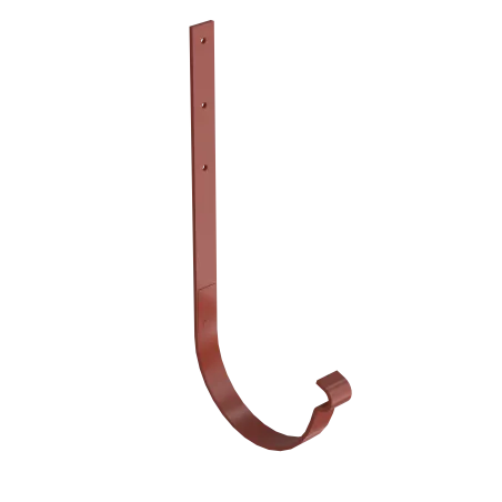 BRYZA STAL Kovový držiak žľabu rovný 150 mm tehlovočervený