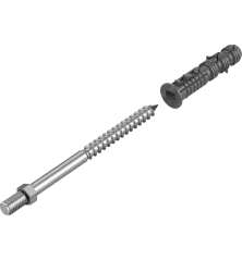 BRYZA STAL Šroub pro objímku s hmoždinkou 160 mm