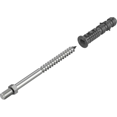 BRYZA STAL Šroub pro objímku s hmoždinkou 160 mm
