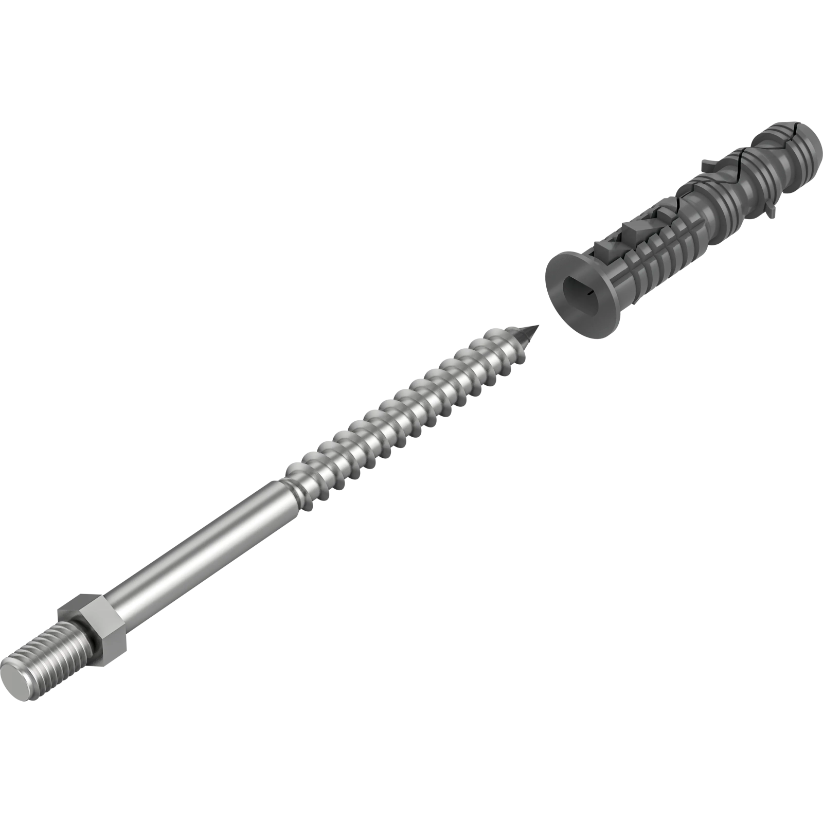 BRYZA STAL Šroub pro objímku s hmoždinkou 220 mm