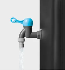 Skládací nádrž na dešťovou vodu