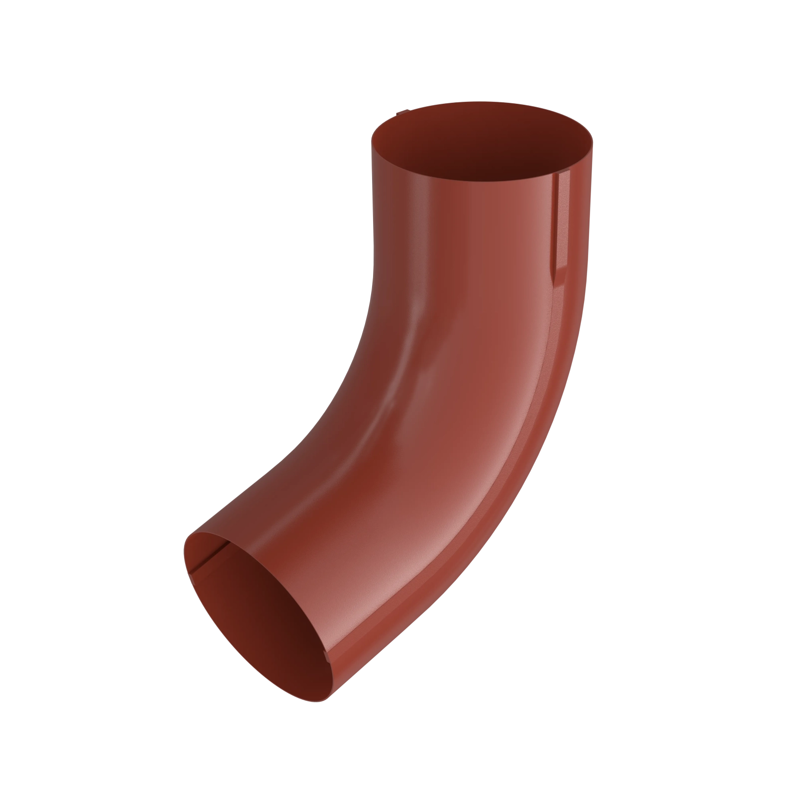 BRYZA STAL Koleno svodu 90 mm cihlově červená