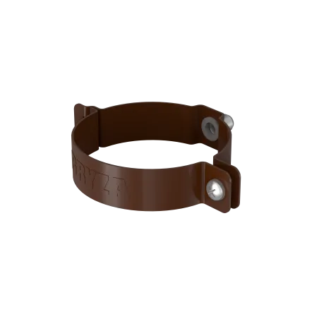 BRYZA STAL Objímka svodové roury 90 mm hnědá