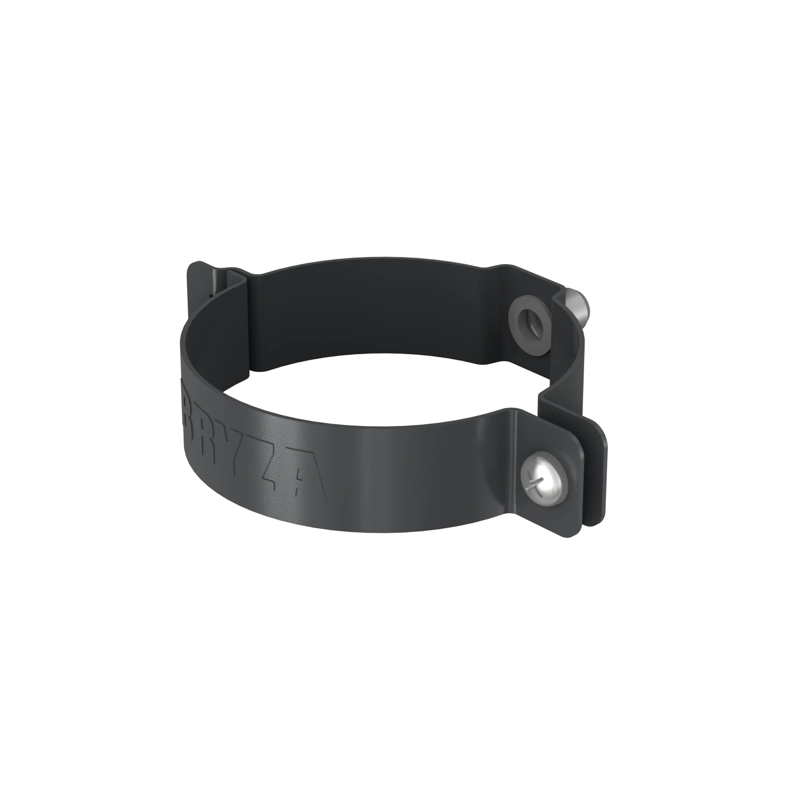 BRYZA STAL Down pipe clamping ring 90 mm grafit