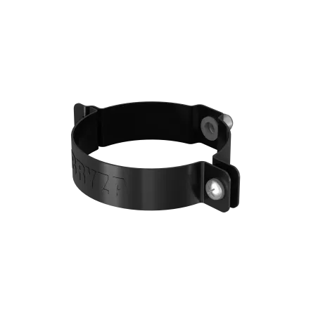 BRYZA STAL Objímka svodové roury 90 mm černá