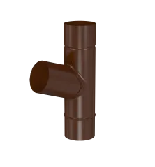 BRYZA STAL Odbočka svodu 90 mm hnědá