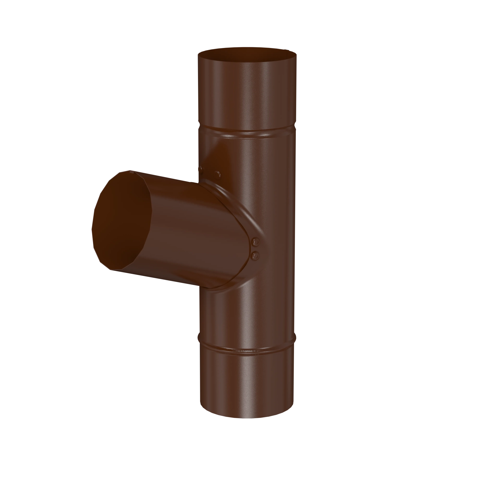 BRYZA STAL T-kus 90 / 90 / 90 mm hnedý