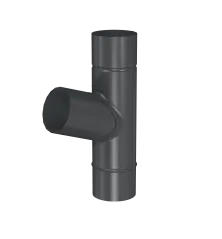BRYZA STAL Odbočka svodu 90 mm grafitová
