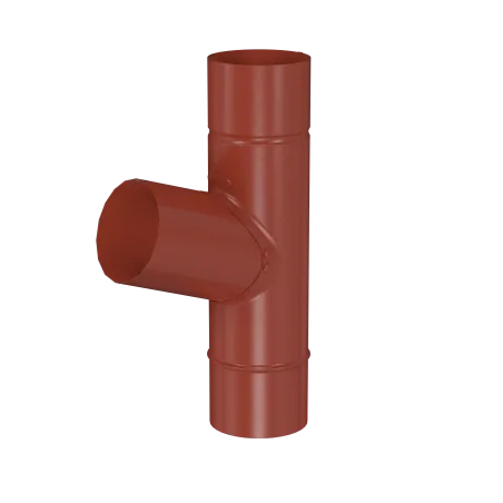 BRYZA STAL Odbočka svodu 90 mm cihlově červená