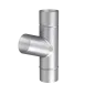 BRYZA STAL T-rúra 90 / 90 / 90 mm zinok