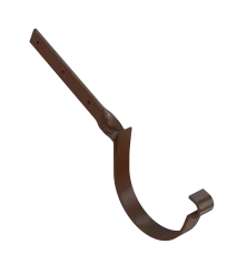 BRYZA STAL Kovová odkvapová konzola krútená 125 mm hnedá