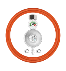 Připojovací sada na propan/butan s manometrem