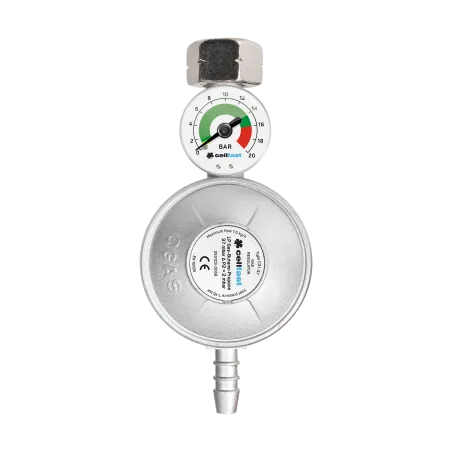 Plynový [propán-bután] redukčný ventil s manometrom