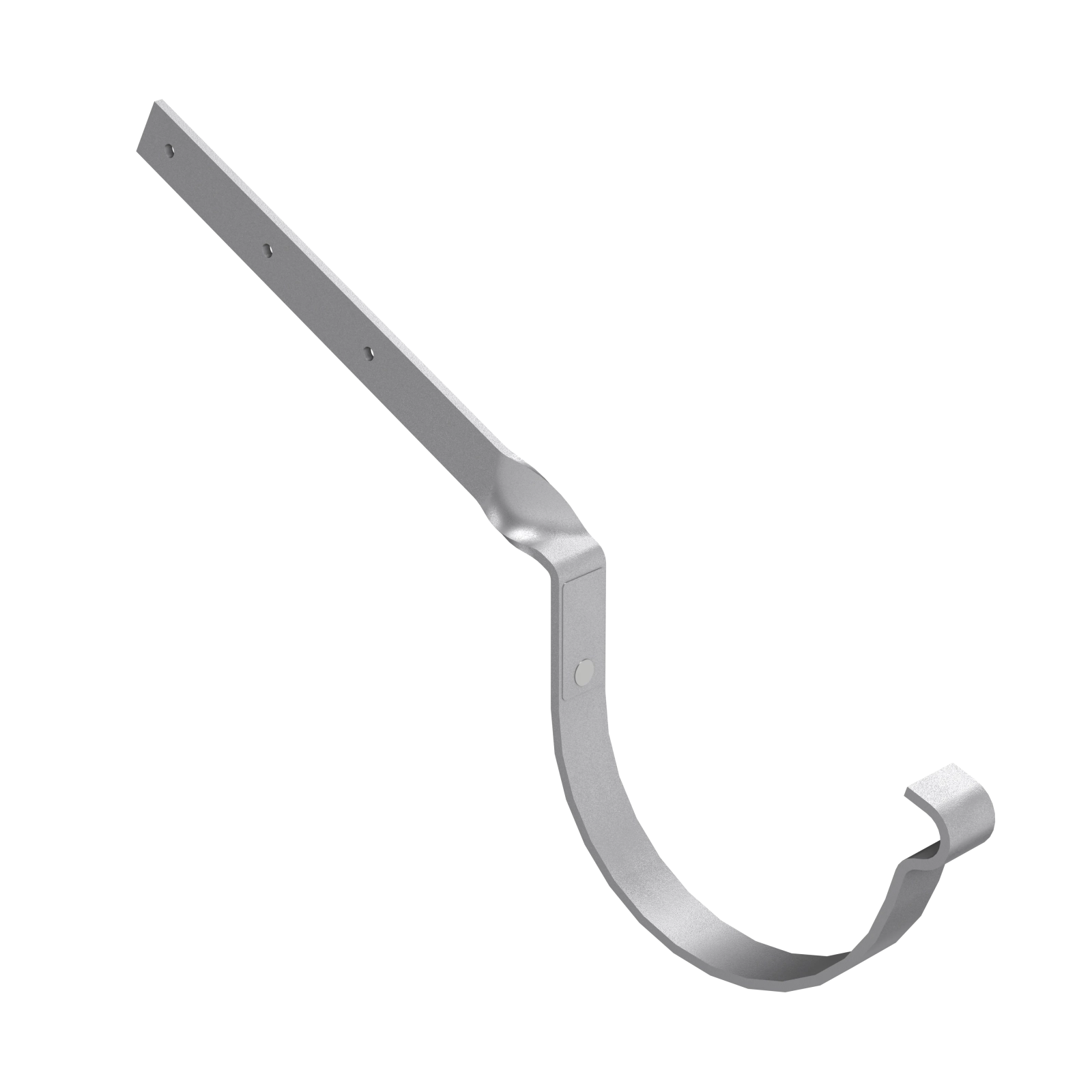 BRYZA STAL Hák žlabu překroucený 125 mm pozink