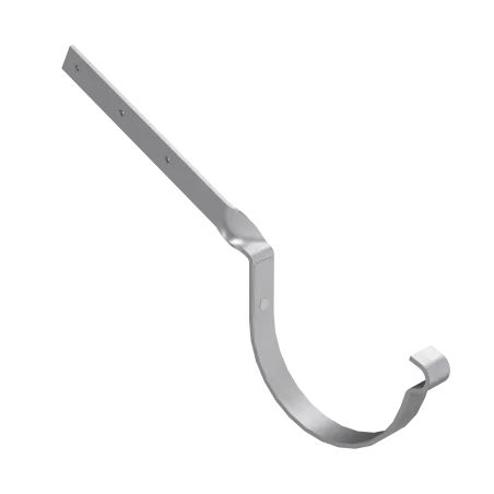 BRYZA STAL Hák žlabu překroucený 125 mm pozink