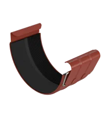 BRYZA STAL Odkvapový spoj 150 mm tehlovočervený