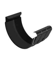 BRYZA STAL Odkvapový kĺb 150 mm čierny