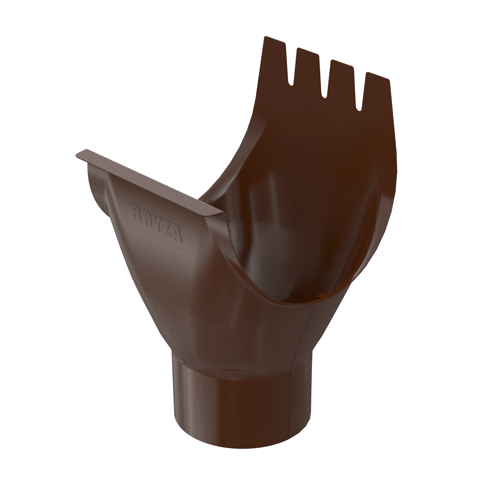 BRYZA STAL Odkvapový žľab 150 / 100 mm hnedý