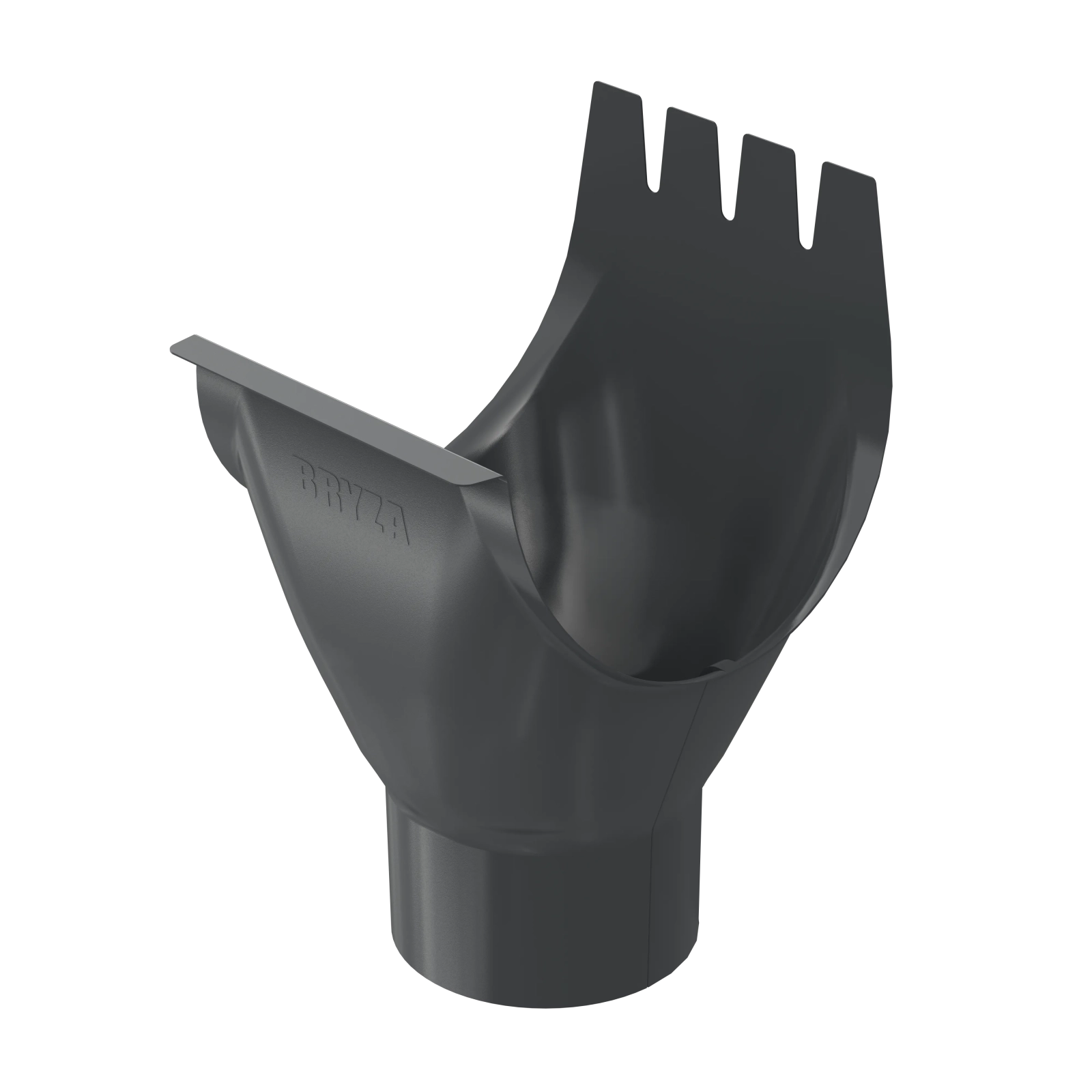 BRYZA STAL Odkvapový žľab 150 / 100 mm grafitový