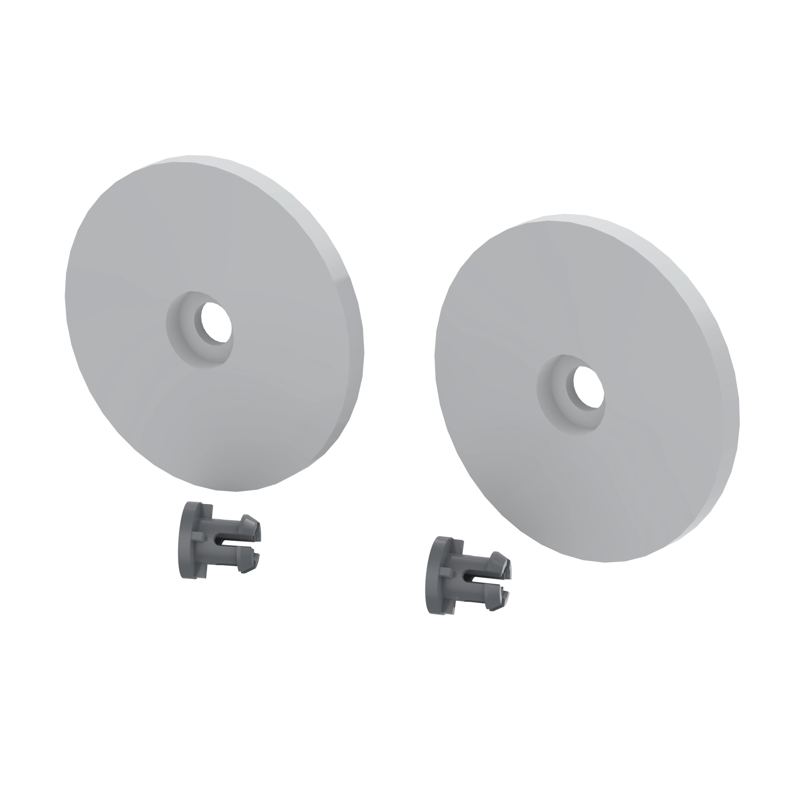 Set kryty pro kola vozíku na hadice ALUPLUS/ECONOMIC