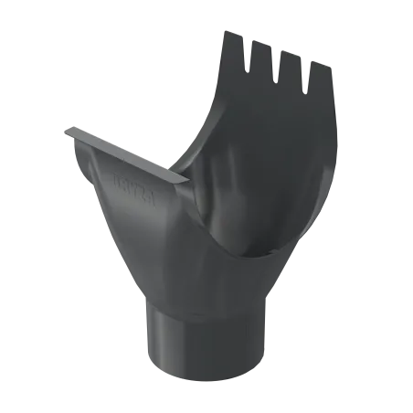 BRYZA STAL Odkvapový žľab 150 / 100 mm čierny