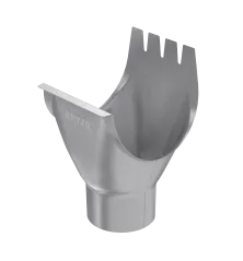 BRYZA STAL Výpustný otvor 150 / 100 mm zinok