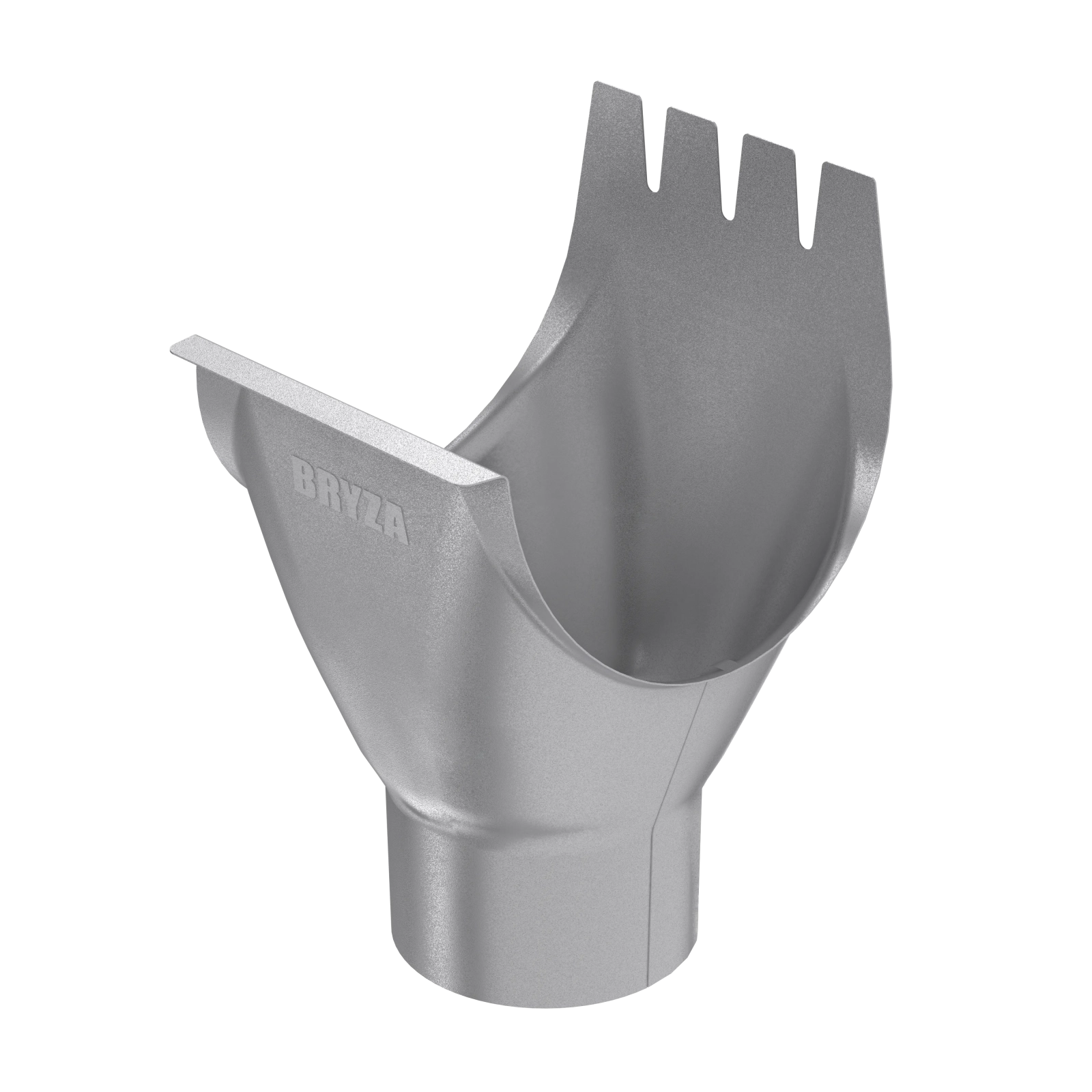 BRYZA STAL Výpustný otvor 150 / 100 mm zinok