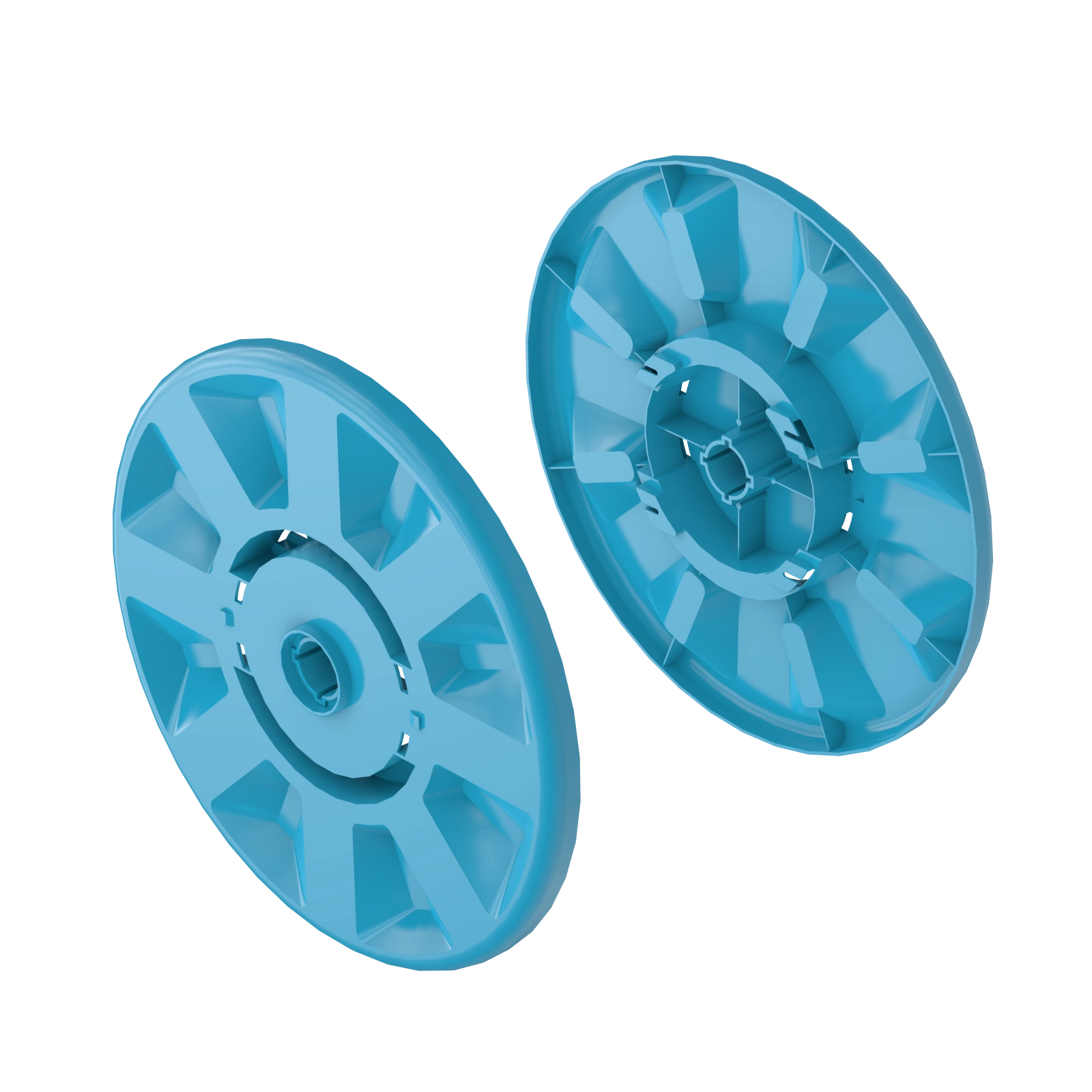 Set bočnice bubnu pro 1 1/2" 60 m ALUPLUS