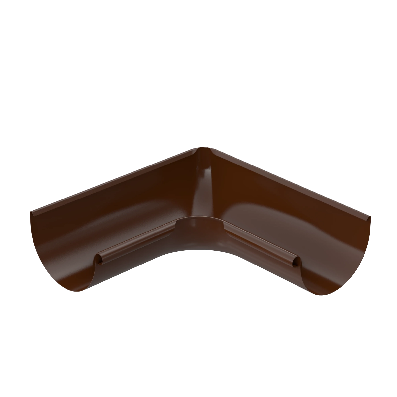 BRYZA STAL Vnútorný roh 150 mm hnedý