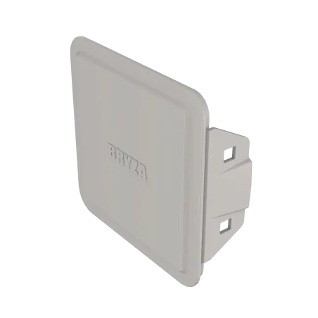 BRYZA PVC Čistiaci vývod nacvakávací kryt 110 mm biely