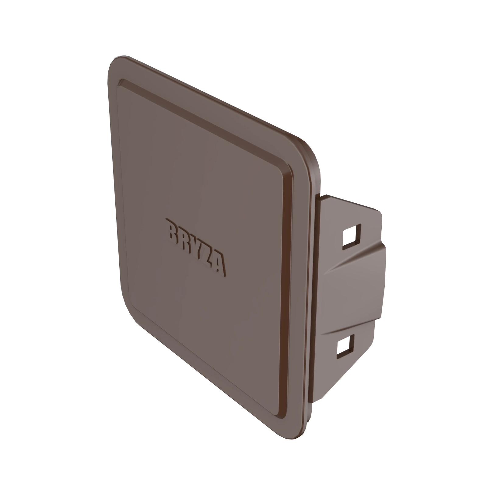 BRYZA PVC Krytka nacvakávacia čistiaceho otvoru 110 mm hnedá