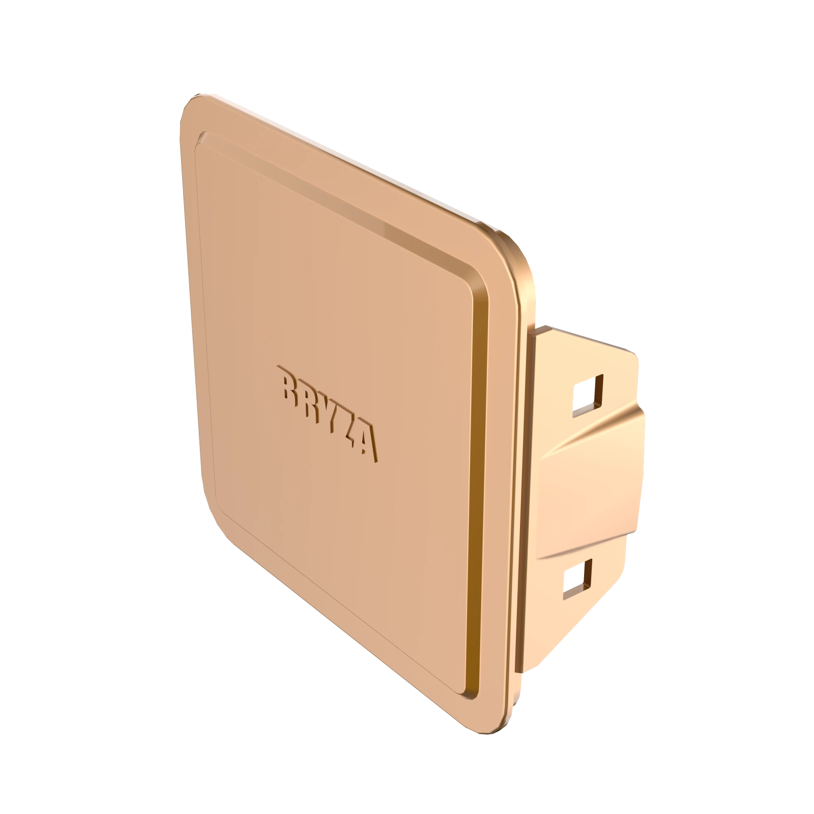 BRYZA PVC zaklapávací plastový kryt čistícího kusu 110 mm měděná