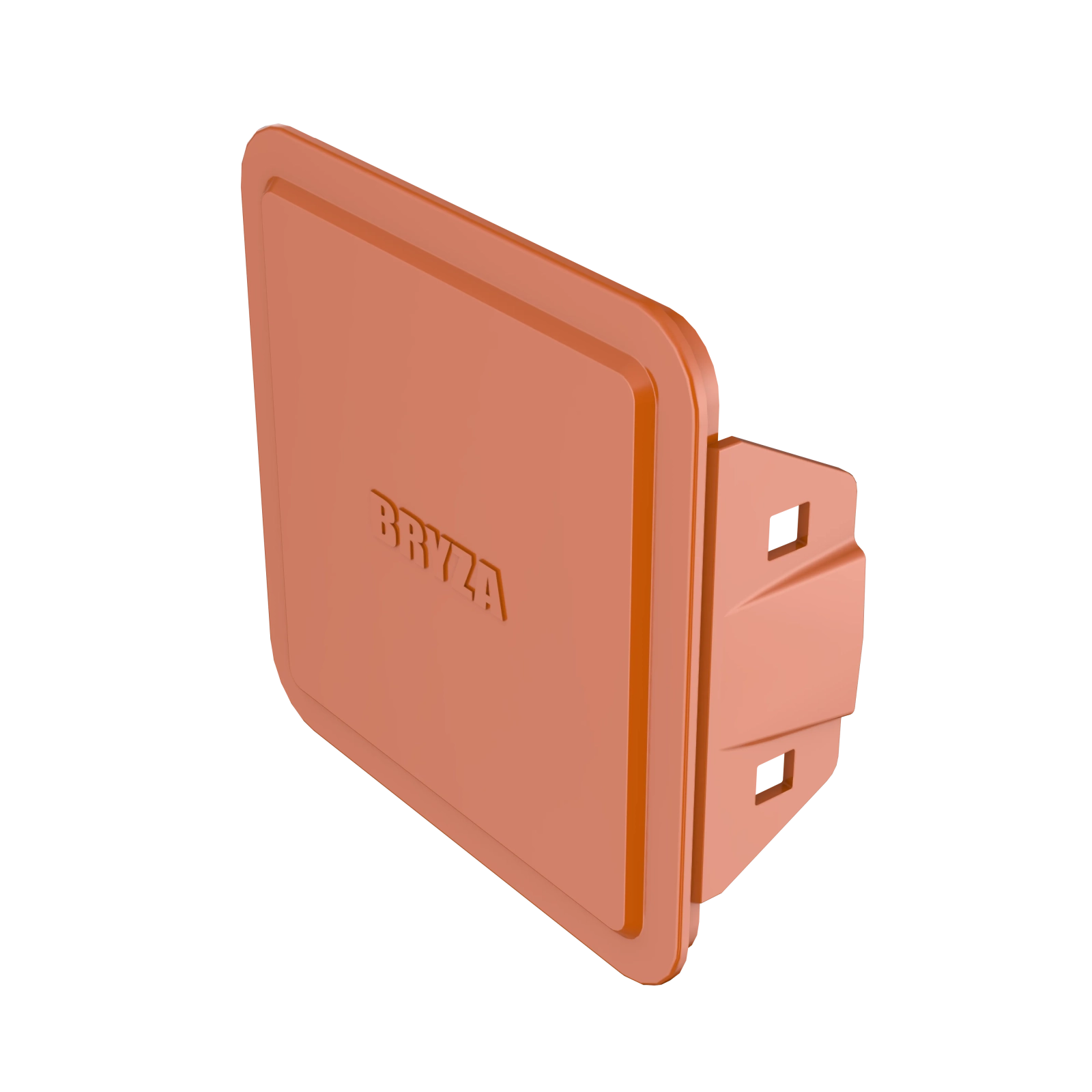 BRYZA PVC Čistiaci kryt 110 mm tehlovočervený