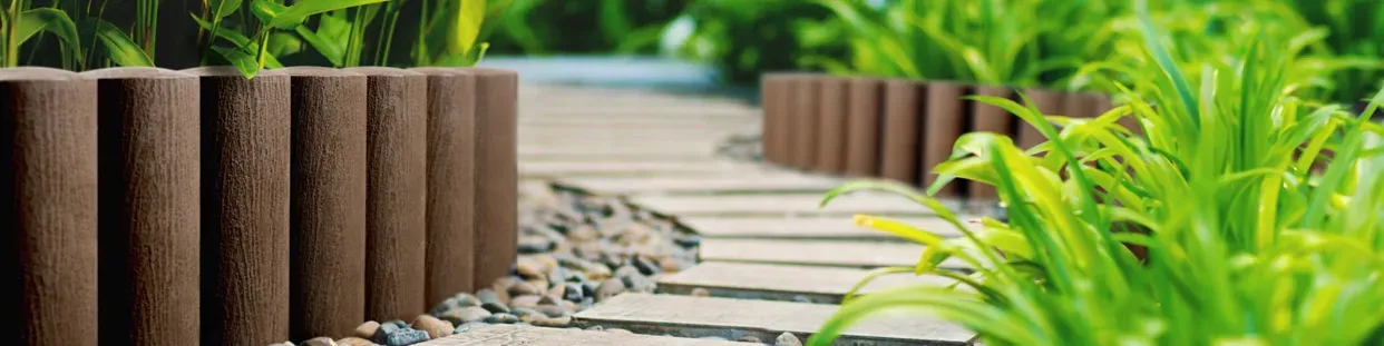 Zahradní obruby a palisády